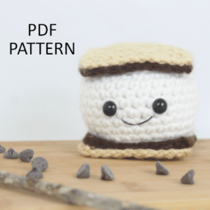 : Amigurumi Smores s Pdf, S'more Plush Pattern Crochet Pattern PDF