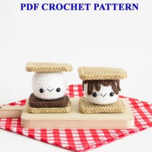Amigurumi Smores s, S'more Plush Pattern, Pdf  Crochet Pattern PDF