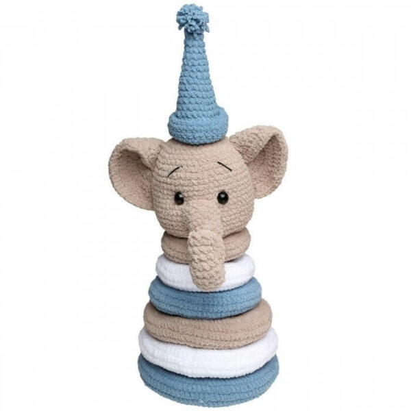 : Animal Stacking Toy , Stacking Toy , Crochet Toy Pattern Crochet Pattern PDF