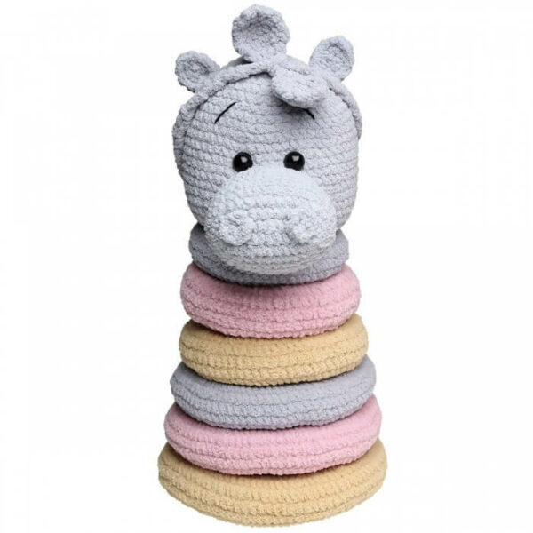 : Animal Stacking Toy , Stacking Toy , Crochet Toy Pattern Crochet Pattern PDF