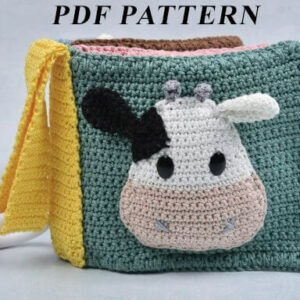 : Animals Farm Book , Pdf Pattern Children's Book, Buggy Book Pattern Crochet Pattern PDF