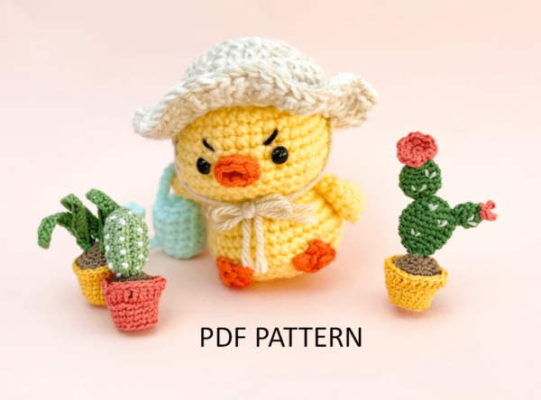 : Baby Chick Amigurumi  Pdf, Crochet Chicken Amigurumi, Chick  Crochet Pattern PDF