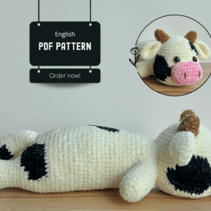 Baby Cow  Pdf, Amigurumi Cow s Crochet Pattern PDF