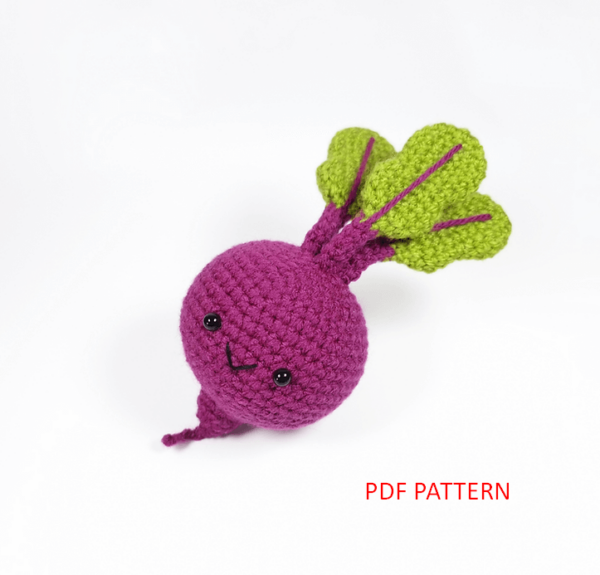 : Beetroot Pattern Crochet, Crochet Beetroot Amigurumi Pattern Pdf Crochet Pattern PDF
