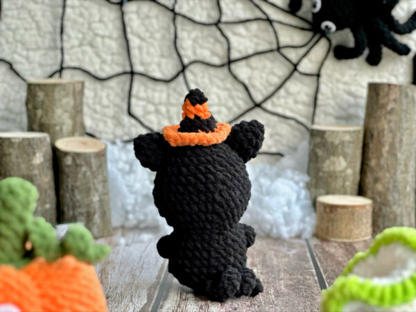 : Black Cat Halloween , Halloween , Halloween Amigurumi s Crochet Pattern PDF