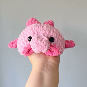 : Blobfish  Pattern Pdf, Crochet Fish Amigurumi Pattern, Blobfish Pattern Crochet Pattern PDF