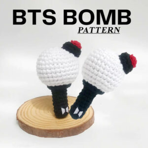 : Bts Bomb , Crochet Army Lightstick Bomb Pattern Pdf Crochet Pattern PDF