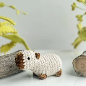 : Capybara No Sew , Crochet Capybara Pattern, Crochet Keychain Patterns Pdf Crochet Pattern PDF
