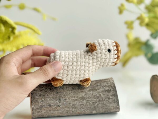 : Capybara No Sew , Crochet Capybara Pattern, Crochet Keychain Patterns Pdf Crochet Pattern PDF