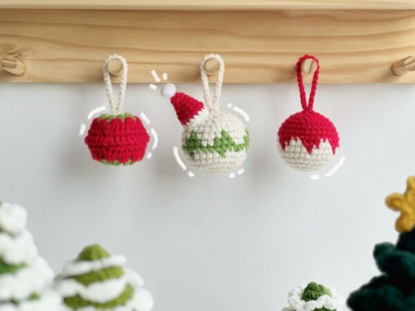 : Christmas Bauble , Crochet Bauble Pattern, Crochet Christmas Patterns Pdf Crochet Pattern PDF