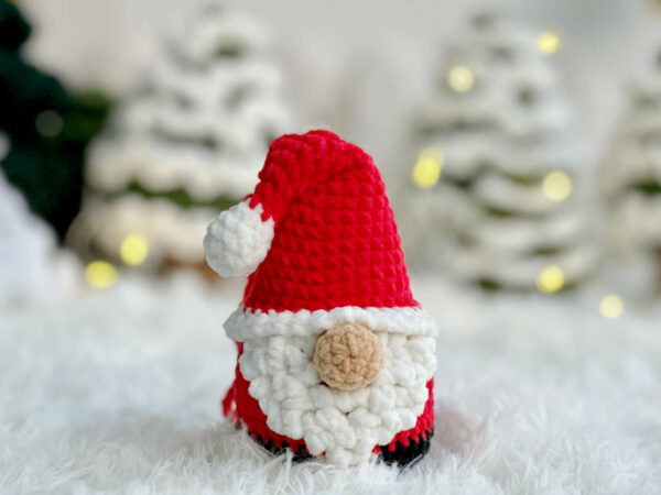 : Combo 2in1 Christmas Gnomes Hanging Car , Crochet Santa Gnomes, Reindeer Gnomes Patterns Pdf Crochet Pattern PDF