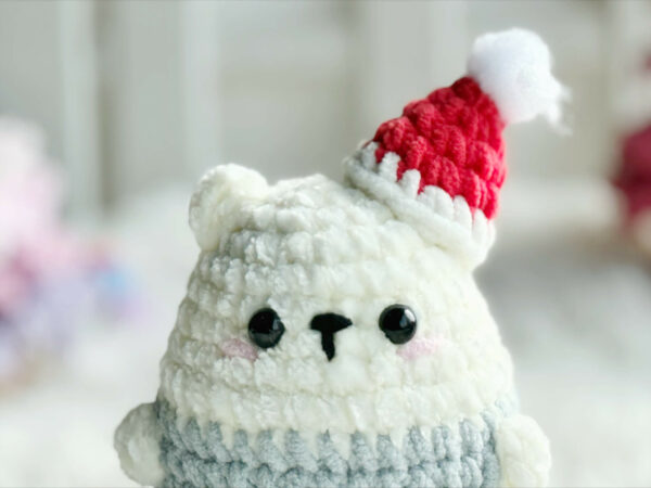 : Combo 3in1 Christmas Polar Bear , Crochet Polar Bear Pattern, Crochet Christmas Patterns Pdf Crochet Pattern PDF