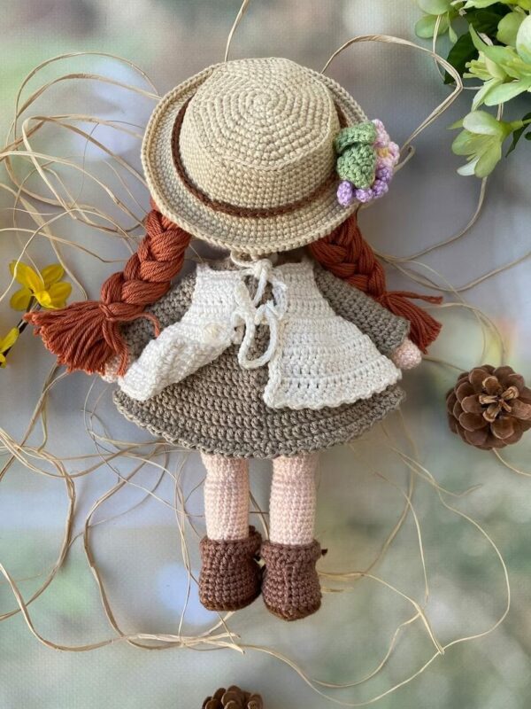 Crochet Anne Shirley Doll Pattern Pdf, Crochet Anne Shirley Doll Amigurumi Pattern Crochet Pattern PDF