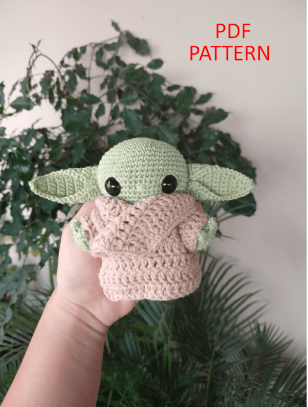 : Crochet Baby Yoda Pattern Pdf, Amigurumi Baby Yoda s Crochet Pattern PDF