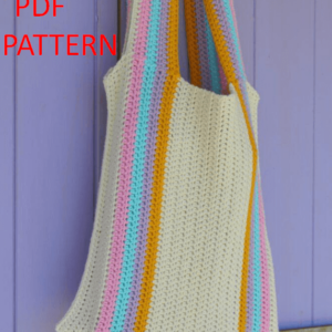 Crochet Bag Pattern – Seamless Beach Bag Pattern Pdf, Crochet Seamless Beach Bag Amigurumi Pattern Crochet Pattern PDF