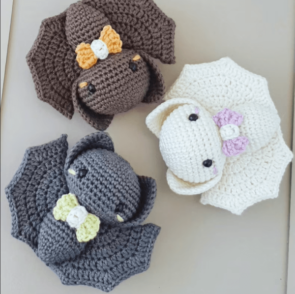 : Crochet Bat Amigurumi Pattern, Baby Bat  Pdf Crochet Pattern PDF
