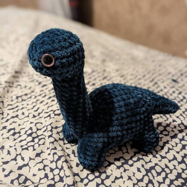 Crochet Brontosaurus  Pdf, Amigurumi Dino Crochet, Dino  Crochet Pattern PDF