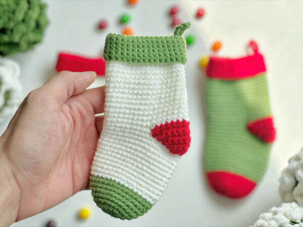 : Crochet Christmas Stocking Pattern, Crochet Stocking Pattern, Christmas  Pdf Crochet Pattern PDF