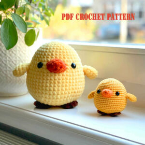 Crochet Chubby Baby Chick Pattern Pdf, Crochet Chick Amigurumi Pattern Crochet Pattern PDF