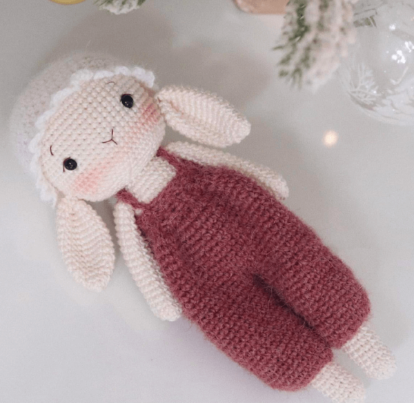 : Crochet Cute Bunny Pattern, Amigurumi Rabbit Pattern Pdf Crochet Pattern PDF