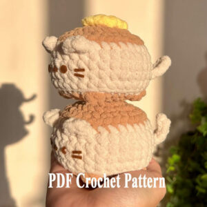 Crochet Fat Cat Pattern Pdf, Crochet Cat Amigurumi Pattern Crochet Pattern PDF