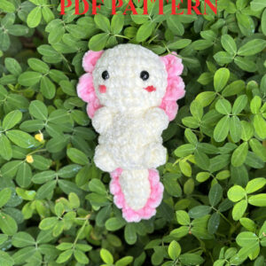 Crochet Keychain Axolotl Pattern Pdf, Crochet Axolotl Amigurumi Pattern Crochet Pattern PDF