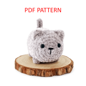 Crochet Keychain Cat Pattern Pdf, Crochet Cat Amigurumi Pattern Crochet Pattern PDF