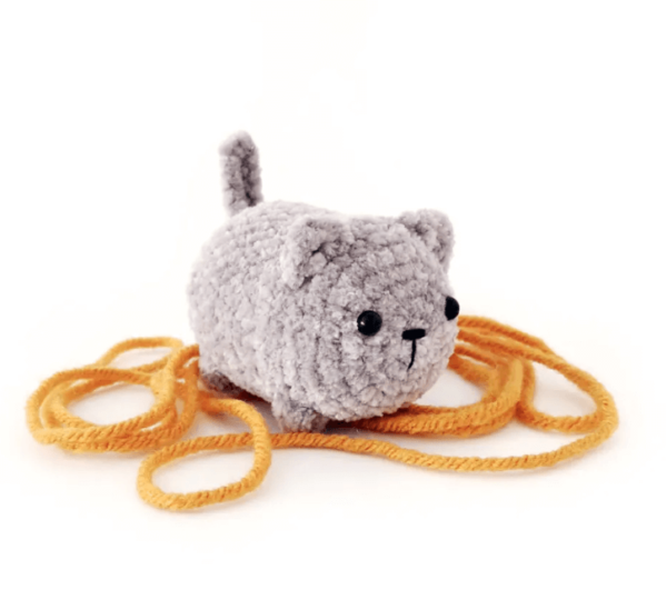 Crochet Keychain Cat Pattern Pdf, Crochet Cat Amigurumi Pattern Crochet Pattern PDF