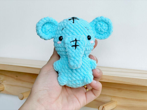 : Crochet Keychain Elephant Pattern Pdf, Crochet Elephant Amigurumi Pattern Crochet Pattern PDF