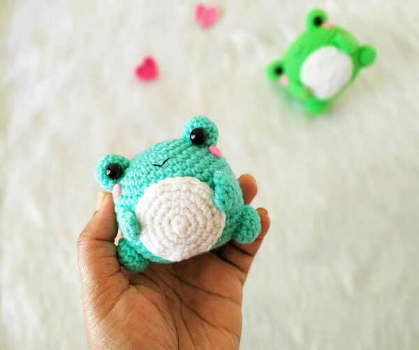 Crochet Keychain Frog Pattern Pdf, Crochet Frog Amigurumi Pattern Crochet Pattern PDF