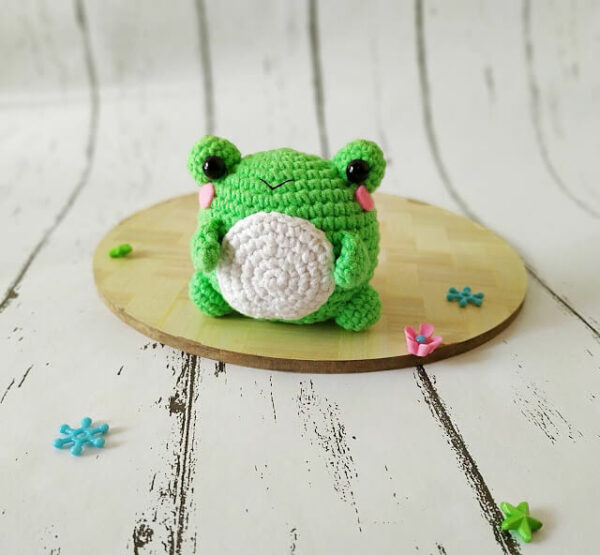 Crochet Keychain Frog Pattern Pdf, Crochet Frog Amigurumi Pattern Crochet Pattern PDF