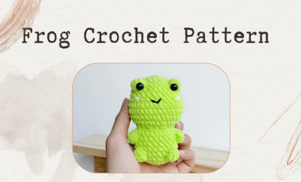 : Crochet Keychain Frog Pattern Pdf, Crochet Frog Amigurumi Pattern Crochet Pattern PDF