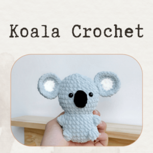 : Crochet Keychain Koala Pattern Pdf, Crochet Koala Amigurumi Pattern Crochet Pattern PDF