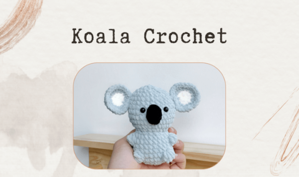 : Crochet Keychain Koala Pattern Pdf, Crochet Koala Amigurumi Pattern Crochet Pattern PDF