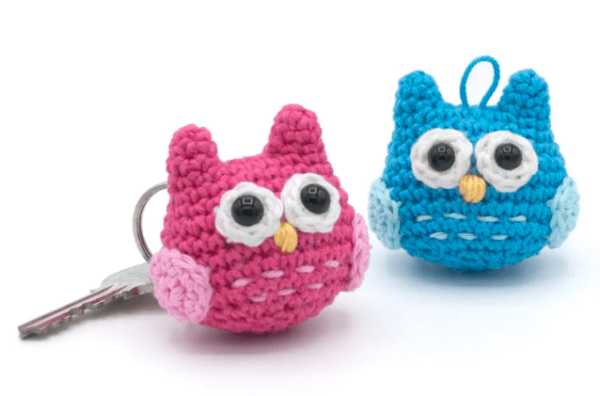 Crochet Keychain Owl Pattern Pdf, Crochet Owl Amigurumi Pattern Crochet Pattern PDF