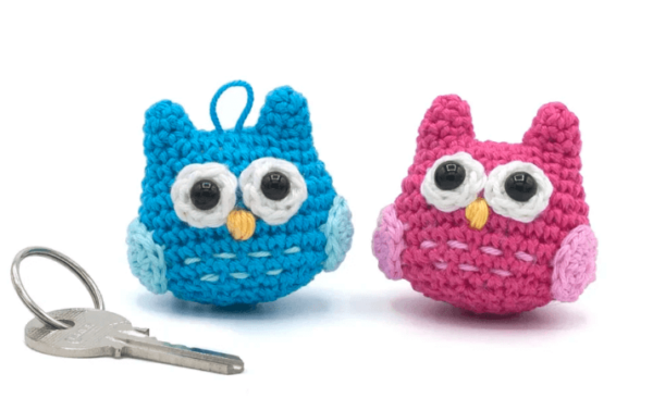 Crochet Keychain Owl Pattern Pdf, Crochet Owl Amigurumi Pattern Crochet Pattern PDF