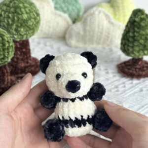 Crochet Keychain Panda Pattern Pdf, Crochet Panda Amigurumi Pattern Crochet Pattern PDF