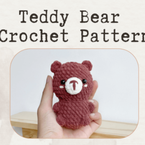 : Crochet Keychain Teddy Bear Pattern Pdf, Crochet Bear Amigurumi Pattern Crochet Pattern PDF
