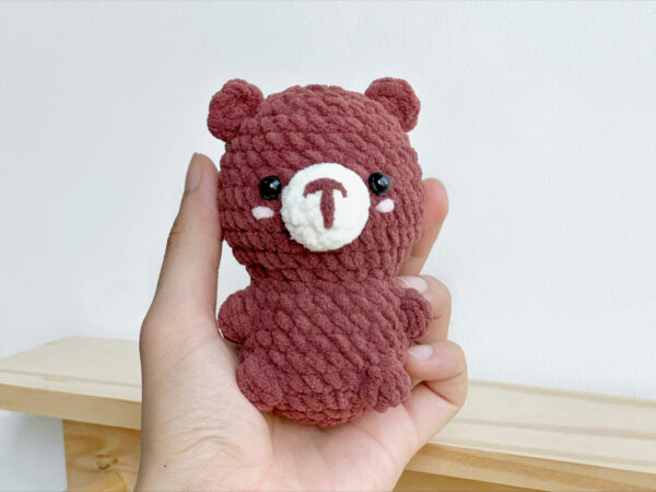 : Crochet Keychain Teddy Bear Pattern Pdf, Crochet Bear Amigurumi Pattern Crochet Pattern PDF