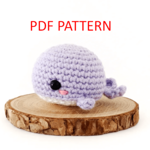 Crochet Keychain Whale Pattern Pdf, Crochet Whale Amigurumi Pattern Crochet Pattern PDF