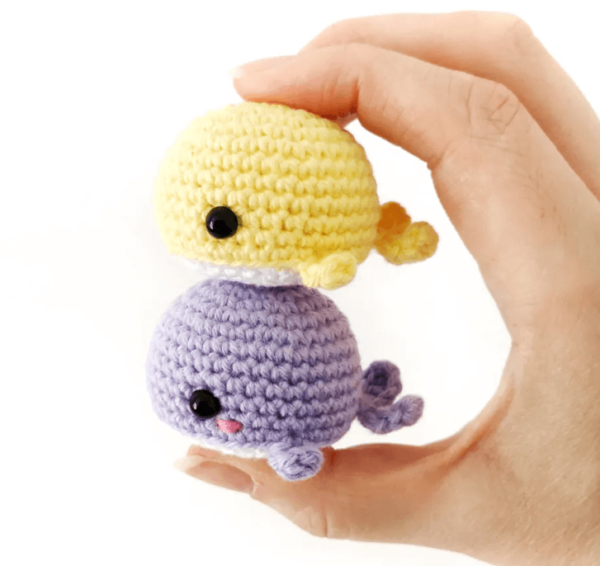 Crochet Keychain Whale Pattern Pdf, Crochet Whale Amigurumi Pattern Crochet Pattern PDF