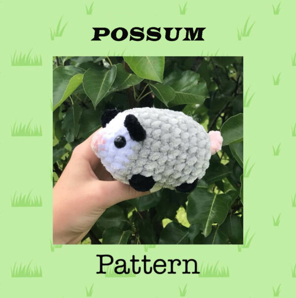 : Crochet Possum Pattern Pdf, Crochet Possum Amigurumi Pattern Crochet Pattern PDF