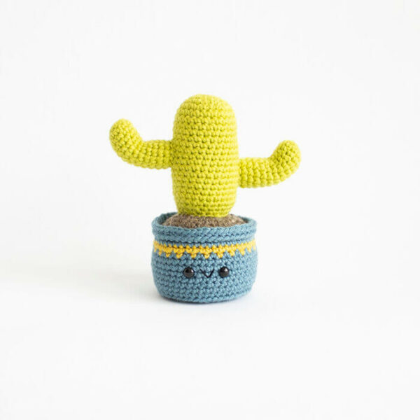 : Crochet Saguaro Cactus Amigurumi Pattern,  For Cactus Plant Lovers, Saguaro Cactus Plant  Crochet Pattern PDF