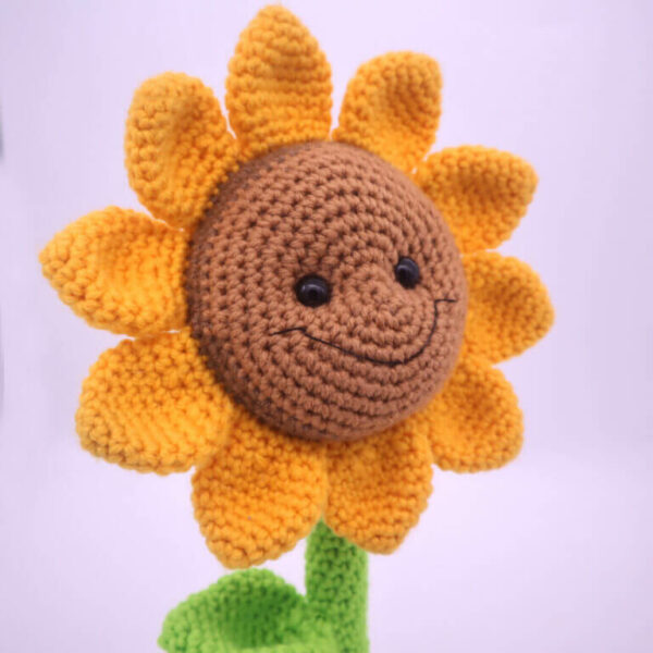 : Crochet Sunflower Pot Pattern, Crochet Sunflower Pattern Pdf Crochet Pattern PDF