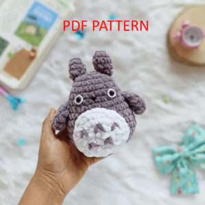 Crochet Totoro Pattern Pdf, Crochet My Neighbor Totoro Amigurumi Pattern Crochet Pattern PDF