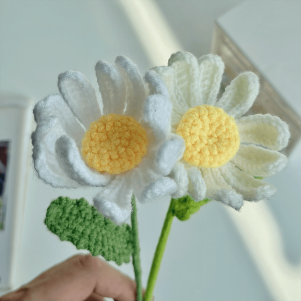 : Daisy Flower , Crochet Flower Bouquet Pattern, Crochet Flower Pattern Crochet Pattern PDF