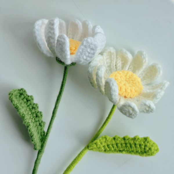 : Daisy Flower , Crochet Flower Bouquet Pattern, Crochet Flower Pattern Crochet Pattern PDF