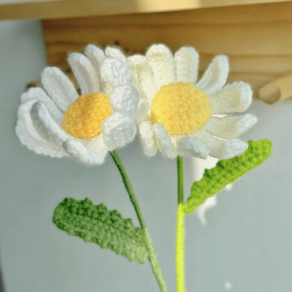 : Daisy Flower , Crochet Flower Bouquet Pattern, Crochet Flower Pattern Crochet Pattern PDF