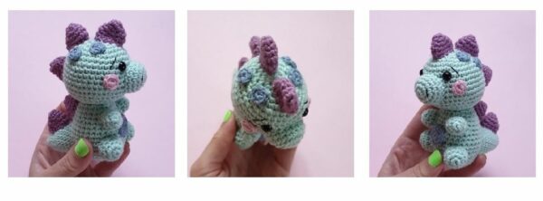 Dinosaur ,  For Dino Lovers, Crochet Dino Pattern Crochet Pattern PDF