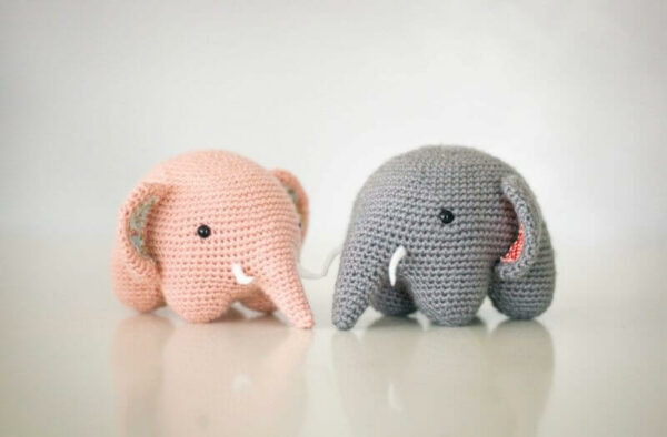 Elephant Amigurumi , Elephant Crochet, Amigurumi  Crochet Pattern PDF